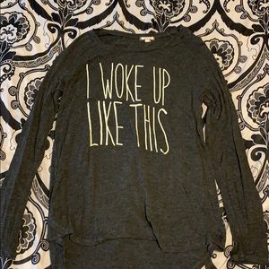 Eyeshadow long sleeve shirt size S